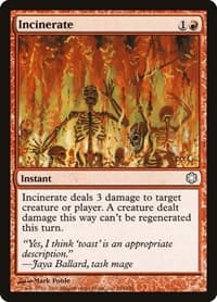 Incinerate - Coldsnap Theme Deck Reprints - Magic: The Gathering card