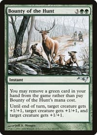 Bounty of the Hunt - Coldsnap Theme Deck Reprints - Magic: The Gathering card