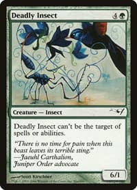 Deadly Insect - Coldsnap Theme Deck Reprints - Magic: The Gathering card