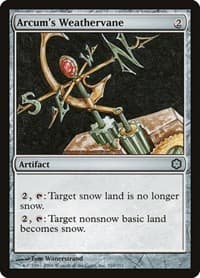 Arcum's Weathervane - Coldsnap Theme Deck Reprints - Magic: The Gathering card