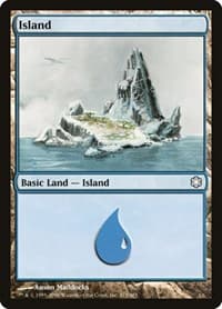 Island (373) - Coldsnap Theme Deck Reprints - Magic: The Gathering card