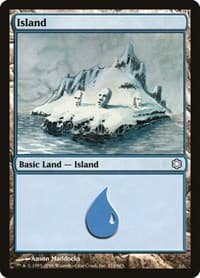Island (374) - Coldsnap Theme Deck Reprints - Magic: The Gathering card
