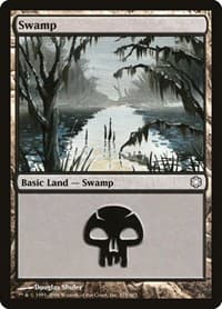 Swamp (375) - Coldsnap Theme Deck Reprints - Magic: The Gathering card