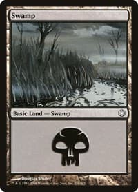 Swamp (376) - Coldsnap Theme Deck Reprints - Magic: The Gathering card
