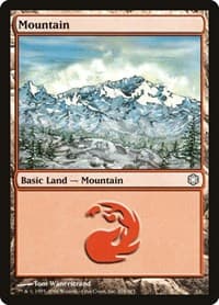 Mountain (378) - Coldsnap Theme Deck Reprints - Magic: The Gathering card