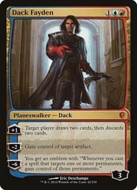 Dack Fayden - Conspiracy - Magic: The Gathering card