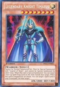 Legendary Knight Timaeus - Dragons of Legend - YuGiOh card