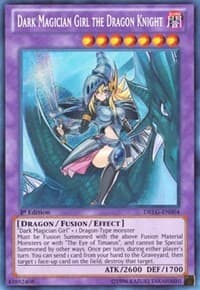 Dark Magician Girl the Dragon Knight - Dragons of Legend - YuGiOh card