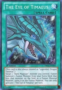 The Eye of Timaeus - Dragons of Legend - YuGiOh card