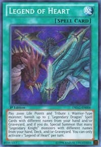 Legend of Heart - Dragons of Legend - YuGiOh card