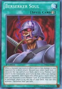Berserker Soul - Dragons of Legend - YuGiOh card