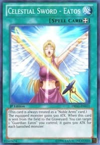 Celestial Sword - Eatos - Dragons of Legend - YuGiOh card