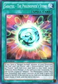 Sabatiel - The Philosopher's Stone - Dragons of Legend - YuGiOh card