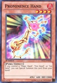 Prominence Hand - Dragons of Legend - YuGiOh card