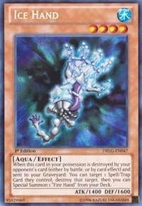 Ice Hand - Dragons of Legend - YuGiOh card