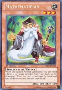 Mathematician - Dragons of Legend - YuGiOh card