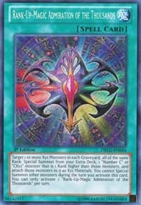 Rank-Up-Magic Admiration of the Thousands - Dragons of Legend - YuGiOh card