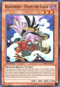 Blackwing - Steam the Cloak - Dragons of Legend - YuGiOh card