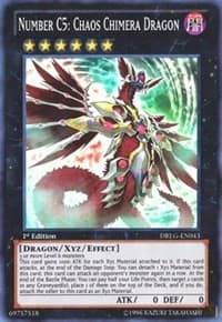 Number C5: Chaos Chimera Dragon - Dragons of Legend - YuGiOh card