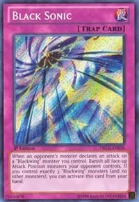 Black Sonic - Dragons of Legend - YuGiOh card