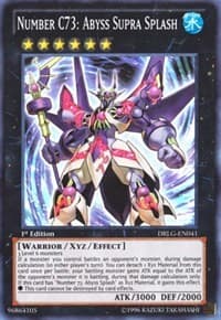 Number C73: Abyss Supra Splash - Dragons of Legend - YuGiOh card