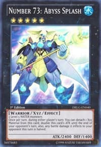 Number 73: Abyss Splash - Dragons of Legend - YuGiOh card
