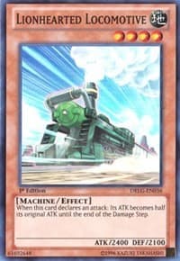 Lionhearted Locomotive - Dragons of Legend - YuGiOh card