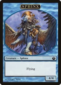 Sphinx Token - Journey Into Nyx - Magic: The Gathering card
