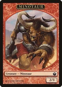 Minotaur Token - Journey Into Nyx - Magic: The Gathering card