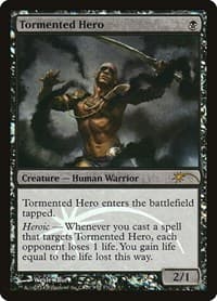 Tormented Hero - FNM Promos - Magic: The Gathering card