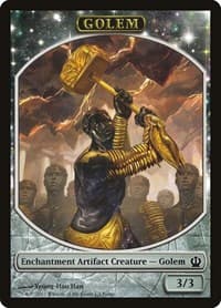 Golem Token - Judge Promos - Magic: The Gathering card