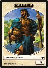 Soldier Token (Theros) - League Promos - Magic: The Gathering card