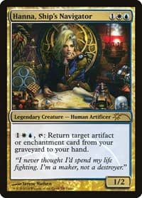 Hanna, Ship's Navigator - Judge Promos - Magic: The Gathering card