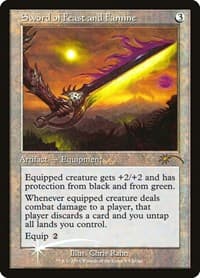 Sword of Feast and Famine - Judge Promos - Magic: The Gathering card