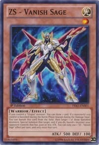 ZS - Vanish Sage - Primal Origin - YuGiOh card