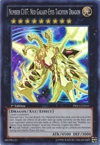 Number C107: Neo Galaxy-Eyes Tachyon Dragon - Primal Origin - YuGiOh card