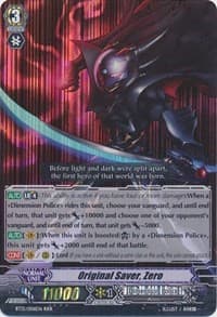 Original Saver, Zero - BT13: Catastrophic Outbreak - Cardfight Vanguard card