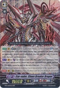 Star-vader, Chaos Breaker Dragon - BT13: Catastrophic Outbreak - Cardfight Vanguard card