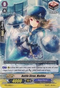 Battle Siren, Mallika - BT13: Catastrophic Outbreak - Cardfight Vanguard card