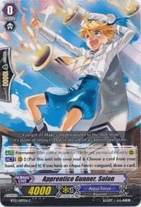 Apprentice Gunner, Solon - BT13: Catastrophic Outbreak - Cardfight Vanguard card