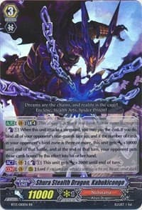 Shura Stealth Dragon, Kabukicongo - BT13: Catastrophic Outbreak - Cardfight Vanguard card