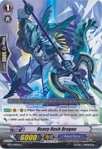 Heavy Rush Dragon - BT13: Catastrophic Outbreak - Cardfight Vanguard card