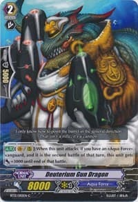 Deuterium Gun Dragon - BT13: Catastrophic Outbreak - Cardfight Vanguard card