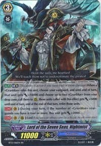 Lord of the Seven Seas, Nightmist - BT13: Catastrophic Outbreak - Cardfight Vanguard card