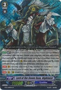 Lord of the Seven Seas, Nightmist (SP) - BT13: Catastrophic Outbreak - Cardfight Vanguard card
