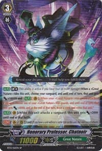 Honorary Professor, Chatnoir (SP) - BT13: Catastrophic Outbreak - Cardfight Vanguard card