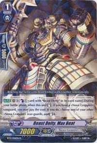 Beast Deity, Max Beat - BT13: Catastrophic Outbreak - Cardfight Vanguard card