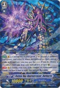 Rotten Sea Necromancer, Barbaros - BT13: Catastrophic Outbreak - Cardfight Vanguard card