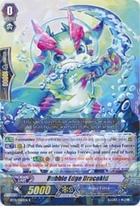 Bubble Edge Dracokid - BT13: Catastrophic Outbreak - Cardfight Vanguard card