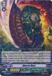 Abacus Bear - BT13: Catastrophic Outbreak - Cardfight Vanguard card